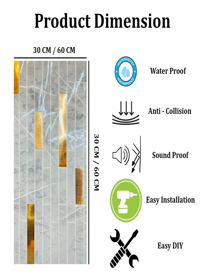 JENY Self-Adhesive Waterproof PE Foam 3D Wall Panels Wallpaper Sticker for Office, Living Room, and Home Decoration Wallpaper for Wall (1) - Image 5
